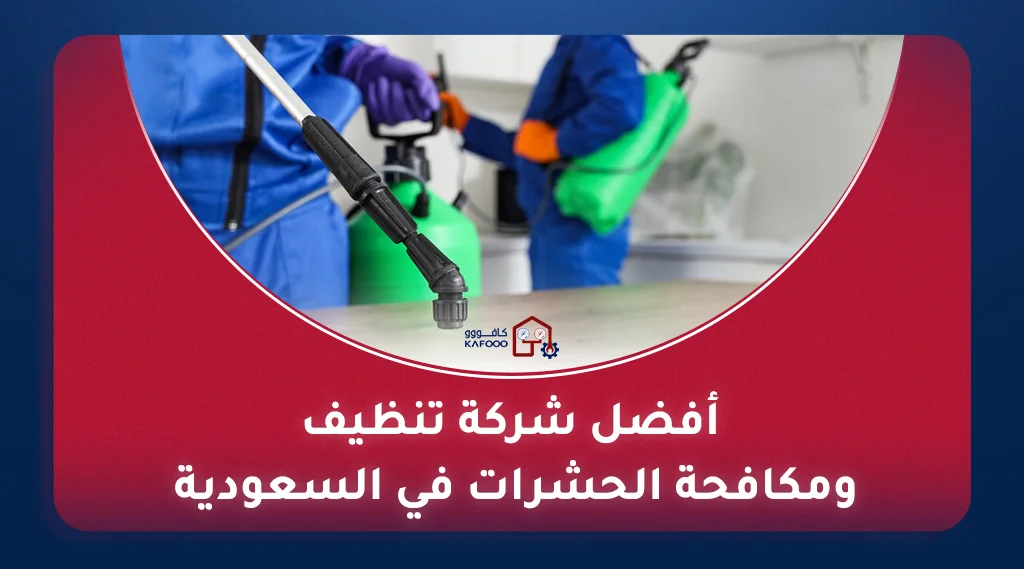 فريق من شركة تنظيف ومكافحة حشرات محترفة يقوم بتعقيم وتطهير أريكة باستخدام معدات متخصصة.